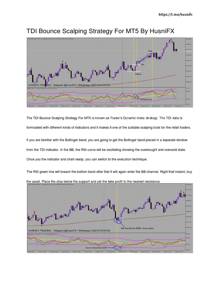 TDI Bounce Scalping Strategy for MT5 | PDF