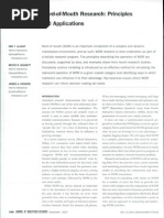 Download Word-Of-Mouth Research Principles and Applications by api-3702236 SN6572735 doc pdf