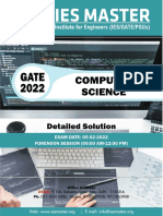 GATE 2022 Paper Solution (CS) IESMaster