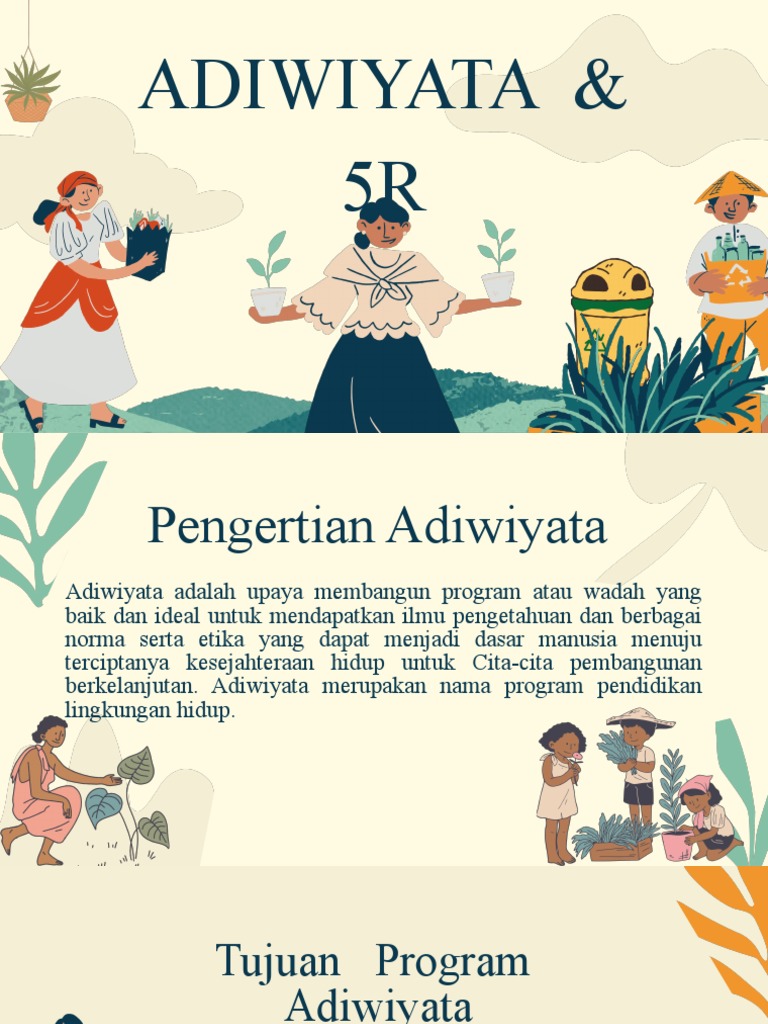 Program Adiwiyata dan Budaya 5R di Sekolah | PDF | Karier & Perkembangan