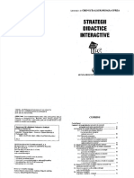 Strategii Didactice Interactive PDF Oprea