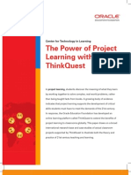 The Power of Project Learning With Thinkquest: Center For Technology in Learning