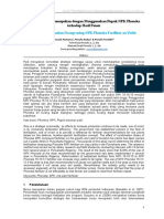 Jurnal Pengaruh Dosis Pemupukan