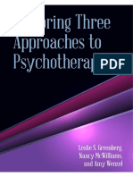 Exploring Three Approaches To P - Leslie S. Greenberg