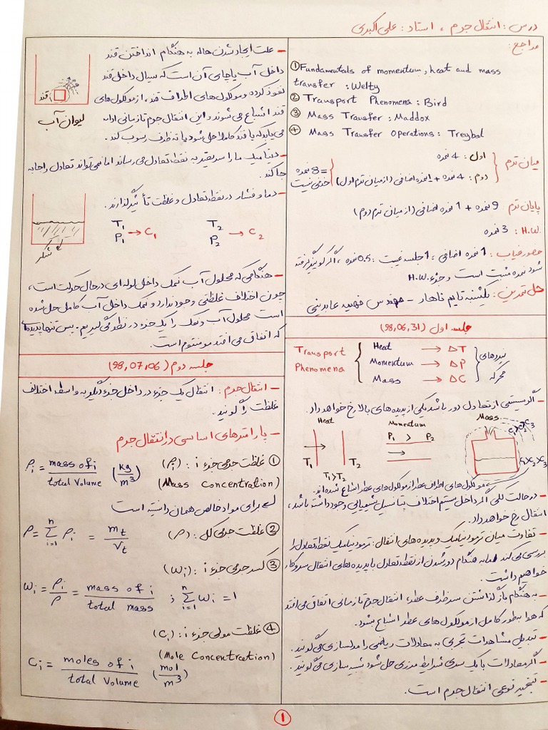 (Mine) Mass Transfer, DR | PDF