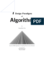 7 Design Paradigms of Algorithm