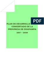 Plan de Desarrollo Local Concertado OXAPAMPA