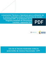 LINEAMIENTOS Y APLICACION DE VIPf