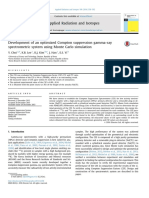 Development of An Optimized Compton Suppression Gamma Ray Spectrometric System Using Monte Carlo Simulation