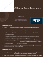 Topic-1 Designing 360 Degree Brand Experience