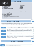 EPBCS Training