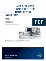 1MA92 1e RF Level Meas Uncertainties