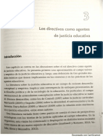 Los Directivos Como Agentes de Justicia Educativa. Axel Rivas