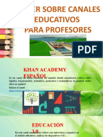 Canales para Profesores