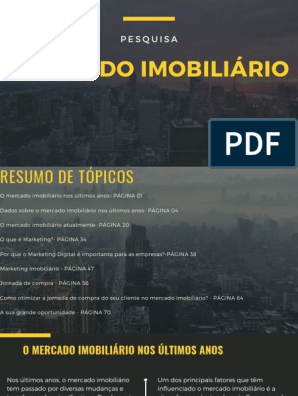 PDF) Mercado de Valores Imobiliarios Brasileiros