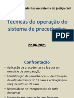 Aula 9 - Técnicas de Operação Do Sistema de Precedentes - 22.06.2021