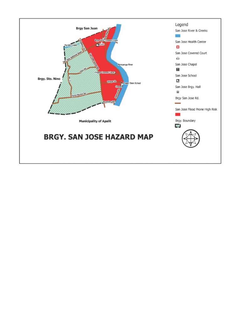 Hazard Map Sample PDF