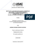 Encuesta y Cuestionario Agresion Infantil