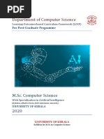 MSC AI Syllabus