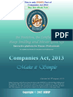 All Sections of Companies Act 2013