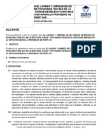 Procedimiento para El Lavado de Tanques Alban y Villeta