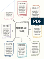 Colorful Pastel Childish Handmade Scheme Concept Mind Map Graph