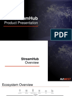 AVIWEST - StreamHub Product Presentation