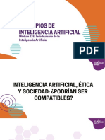 Inteligencia Artificial, ética y sociedad