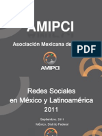 Estudio AMIPCI Redes Sociales en México 2011