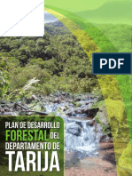 Plan de Desarrollo Forestal Del Dpto. de Tarija