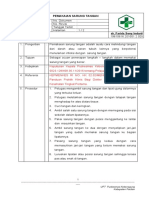 Sop Pemakaian Sarung Tangan PKM Kebonagung