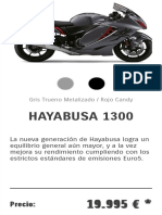 Suzuki Moto HAYABUSA 1300