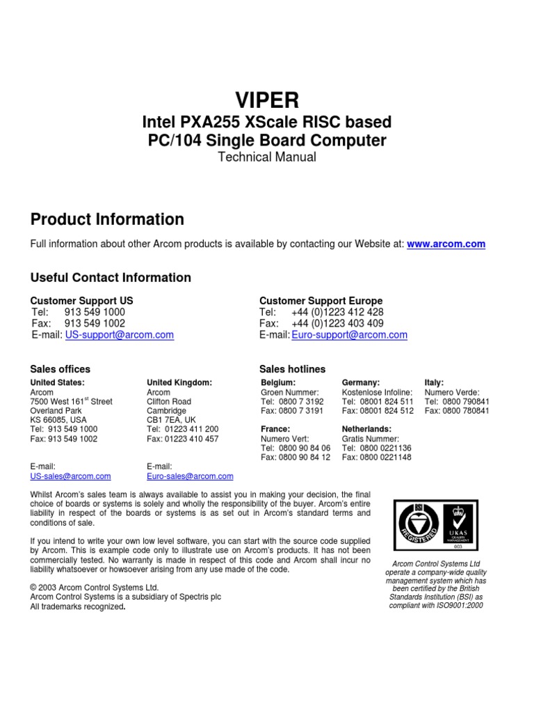 VIPER | PDF | Booting | Random Access Memory