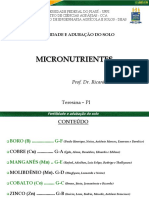 Aula 11 - Micronutrientes