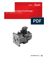 Dokumentacja Techniczna Pompa Tłoczkowa Osiowa Do Układów Otwartych Typu D1 Danfoss