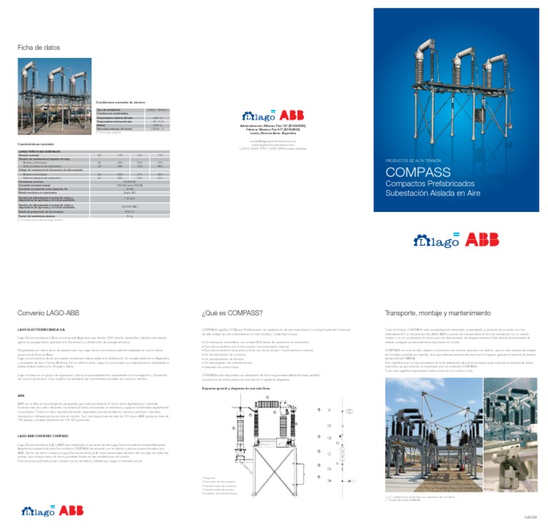Módulos COMPASS de ABB para Subestaciones | PDF | Ingenieria Eléctrica ...