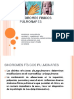 Sindromes Fisicos Pulmonares