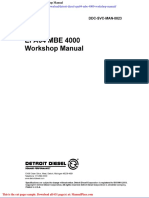 Detroit Diesel Epa04 Mbe 4000 Workshop Manual