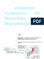 Conocimientos Avanzados de Materiales Y Degradacion