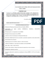 Certificado NR 12 Domingos Diêgo Frazão Pinheiro
