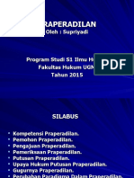 Kuliah Praperadilan S1 (2015)