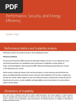 Performance, Security, And Energy