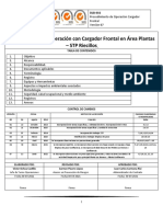 DLB 002 Procedimiento Cargador Frontal V.07.