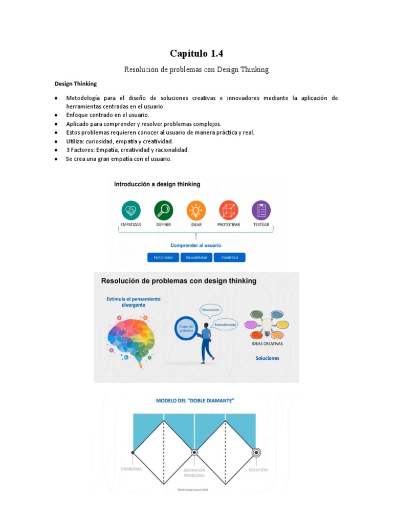 Design Thinking: Resolución de Problemas Creativa | PDF