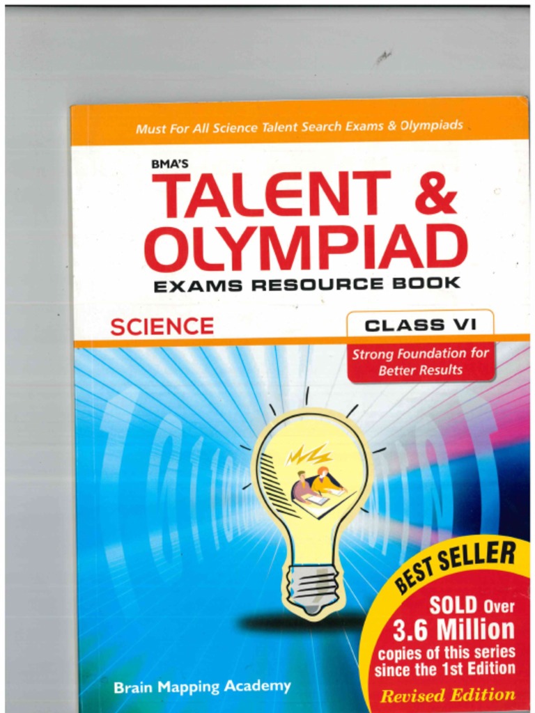 Grade 6 BMA Talient & Olympiad Exam Resource Book Science PDF