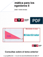 S07.s1 - Calculo de Masa. Centros de Masa. Centroide