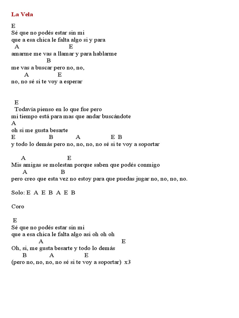La Vela PDF