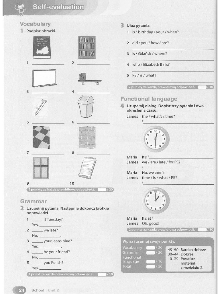 Steps Plus Klasa 4 Testy Pdf Steps Plus 4 | PDF