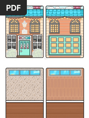 Candyhome paper doll House