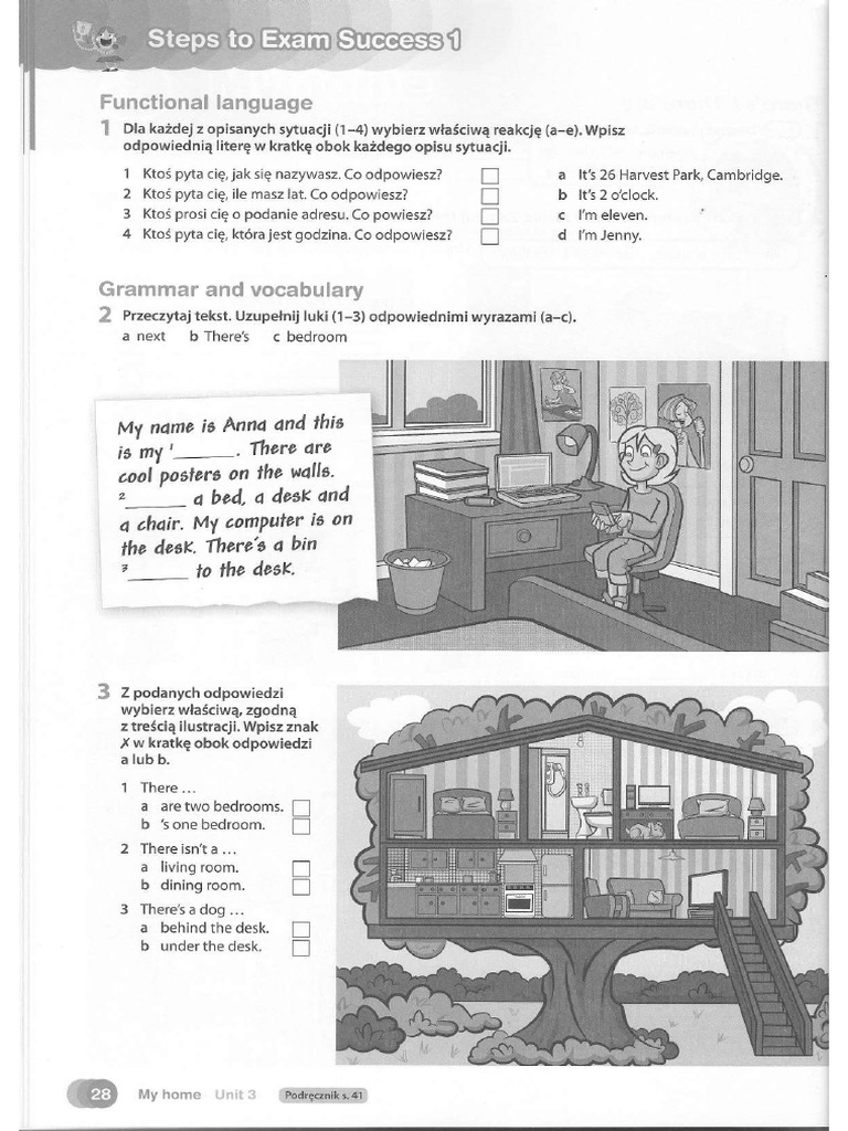 Steps Plus Klasa 4 Testy Unit 2 Steps Plus 4 | PDF